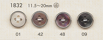 1832 Eleganti Bottoni Per Camicie Di Lusso[Pulsante] DAIYA BUTTON