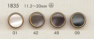 1835 Bottoni Eleganti E Lussuosi Per Camicie E Giacche Semplici[Pulsante] DAIYA BUTTON