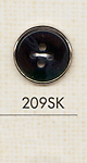 209SK Bottone In Plastica A 4 Fori Per Camicie Semplici[Pulsante] DAIYA BUTTON