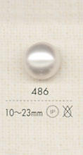 486 Elegante Bottone In Poliestere Simile Alla Perla[Pulsante] DAIYA BUTTON