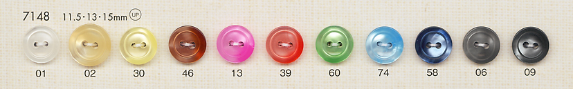 7148 Bottoni Di Plastica Per Camicie E Camicette Colorate[Pulsante] DAIYA BUTTON