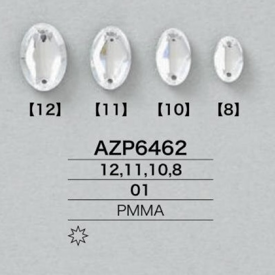 AZP6462 Componenti Per Cucito In Resina Acrilica[Altri articoli vari] IRIS