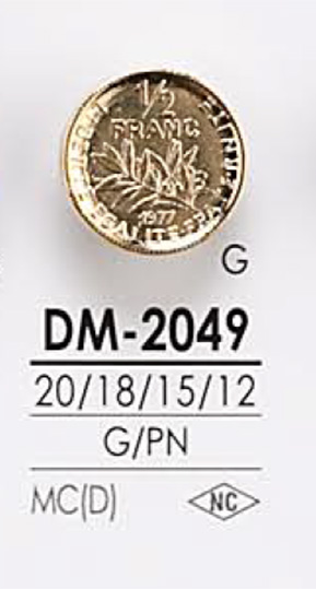 DM2049 Bottone In Metallo[Pulsante] IRIS