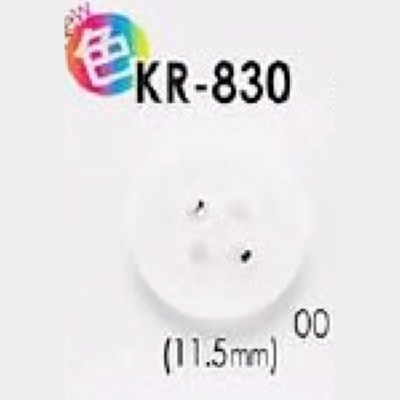 KR830 Bottone In Poliuretano A 4 Fori[Pulsante] IRIS