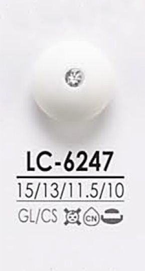 LC6247 Bottone In Pietra Di Cristallo Rosa Simile A Un Ricciolo Per La Tintura[Pulsante] IRIS