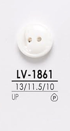 LV1861 Bottone Della Camicia Per La Tintura[Pulsante] IRIS