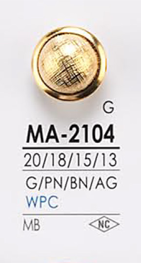 MA2104 Bottone In Metallo[Pulsante] IRIS