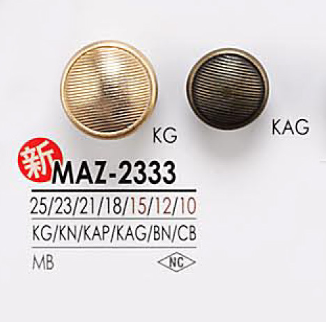 MAZ2333 Bottone In Metallo[Pulsante] IRIS