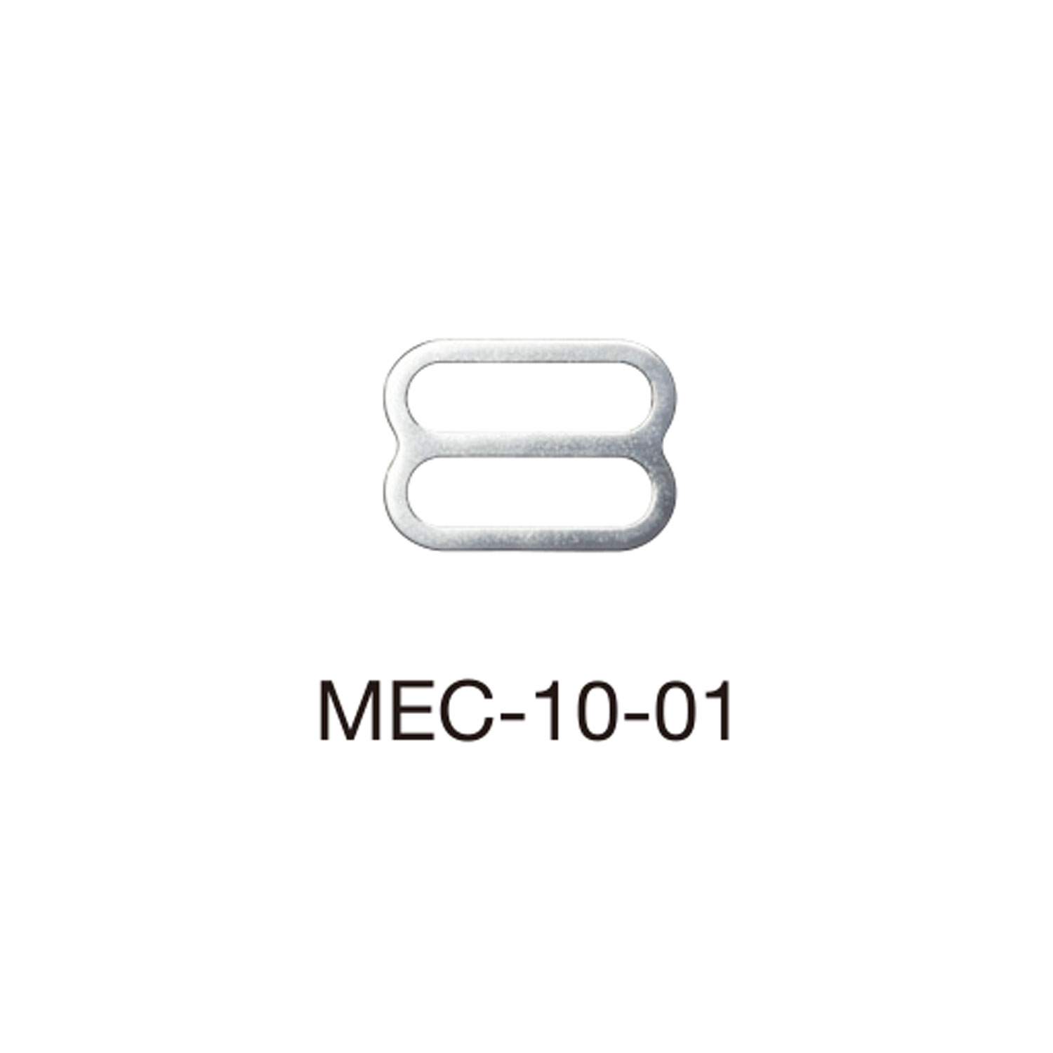 MEC10-01 Regolatore Della Cinghia Del Reggiseno Per Tessuto Sottile 10 Mm * Compatibile Con Rilevatore Di Agh[Fibbie E Anello] Morito