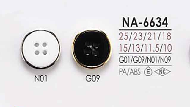NA6634 Tappo A 4 Fori E Bottone Di Chiusura Per La Tintura[Pulsante] IRIS