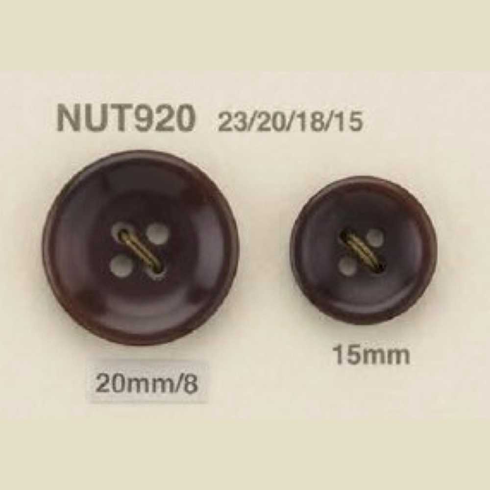 NUT920 Bottone A 4 Fori Realizzato In Dado[Pulsante] IRIS