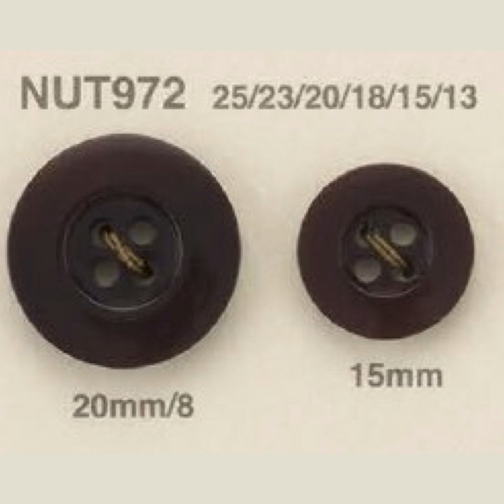 NUT972 Dado 4 Bottone Foro Frontale[Pulsante] IRIS