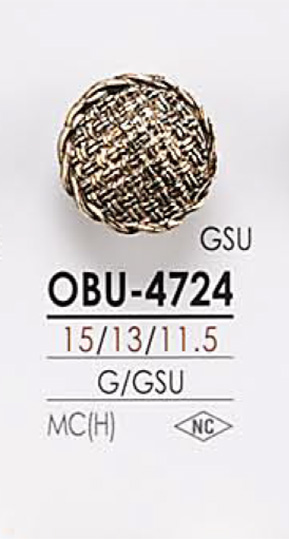 OBU4724 Bottone In Metallo[Pulsante] IRIS