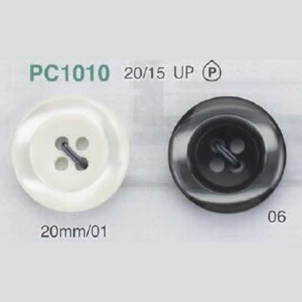 PC1010 Bottone A 4 Fori In Resina Poliestere[Pulsante] IRIS