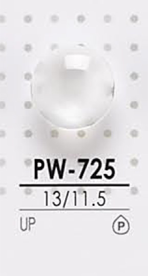 PW725 Bottone In Poliestere Per Tintura[Pulsante] IRIS