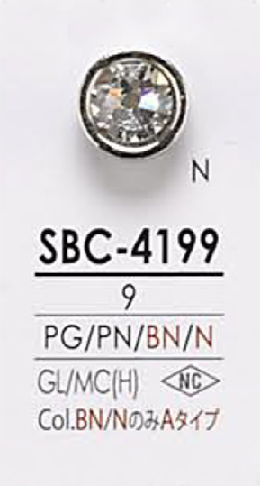 SBC4199 Pulsante Di Pietra Di Cristallo IRIS