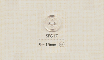 SFG17 PULSANTI DAIYA Bottone Trasparente A 4 Fori[Pulsante] DAIYA BUTTON