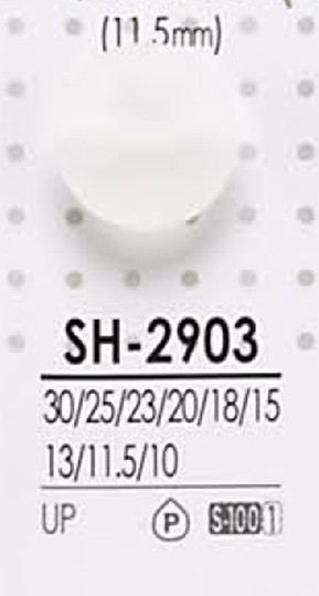 SH2903 Bottone In Poliestere Per Tintura[Pulsante] IRIS