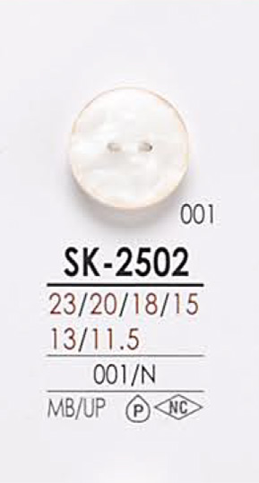 SK2502 Nero E Amp; Pulsante Di Tintura Della Camicia IRIS