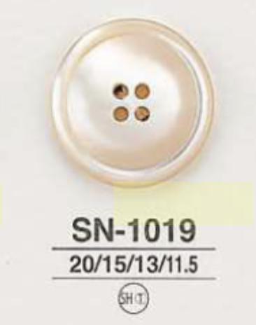 SN1019 Bottone A 4 Fori Shell Shell[Pulsante]