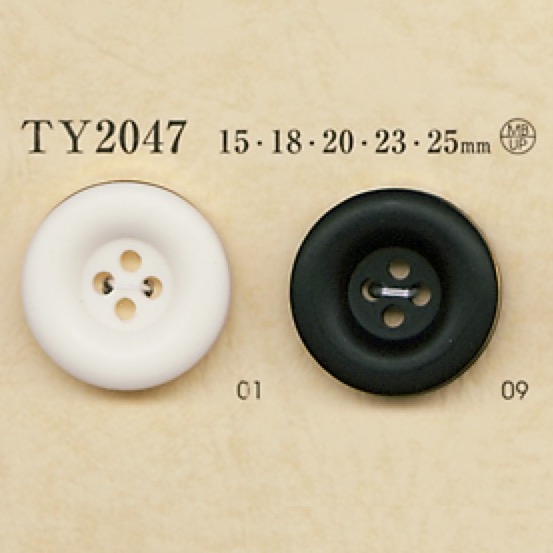 TY2047 Bottone In Resina Poliestere/ottone A 4 Fori[Pulsante] DAIYA BUTTON