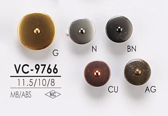 VC9766 Bottone In Metallo[Pulsante] IRIS