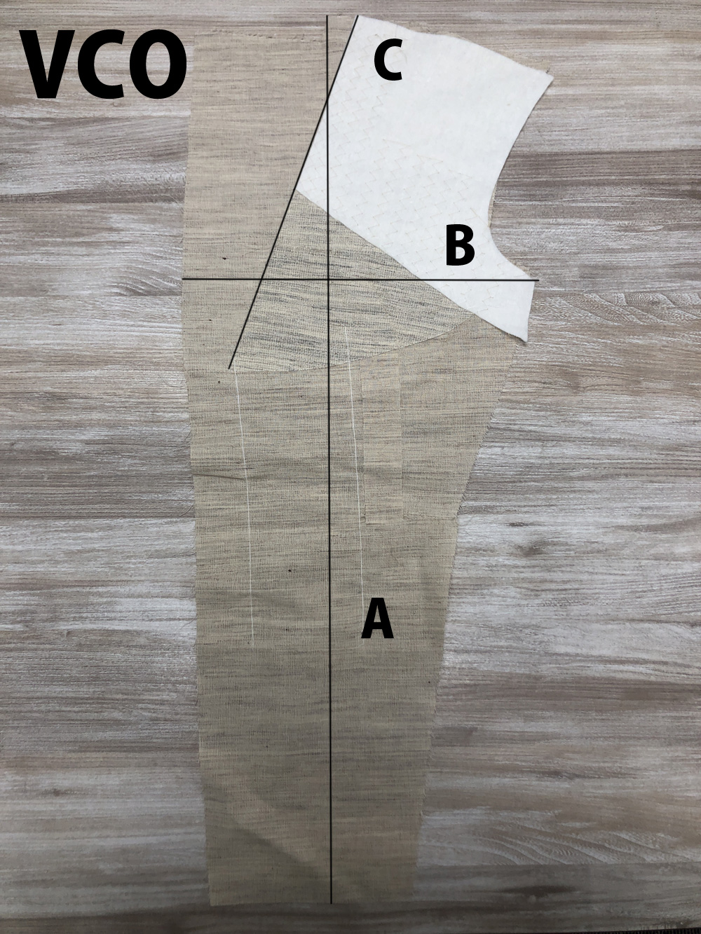 VCO Interfodera In Crine Pretagliato Di Alta Qualità Per Uomo Okura Shoji
