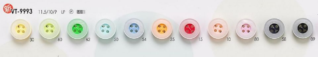 VT9993 Bottoni Colorati Per Camicie, Polo E Abbigliamento Leggero[Pulsante] IRIS