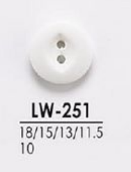 LW251 Bottoni Di Tintura Per Indumenti Leggeri Come Camicie E Polo[Pulsante] IRIS