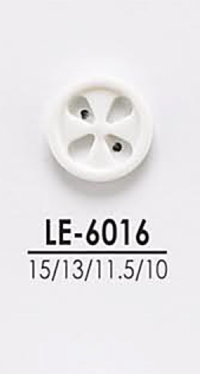 LE6016 Bottoni Per Tingere Dalle Camicie Ai Cappotti[Pulsante] IRIS