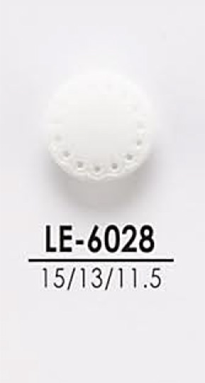 LE6028 Bottoni Per Tingere Dalle Camicie Ai Cappotti[Pulsante] IRIS