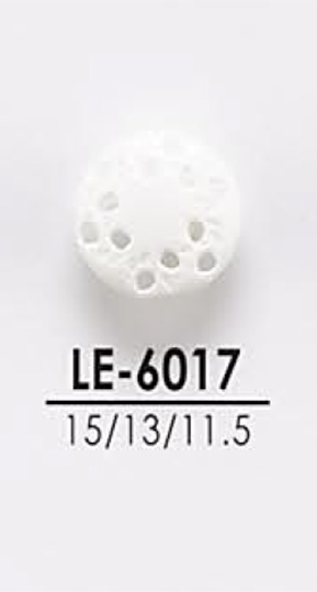 LE6017 Bottoni Per Tingere Dalle Camicie Ai Cappotti[Pulsante] IRIS