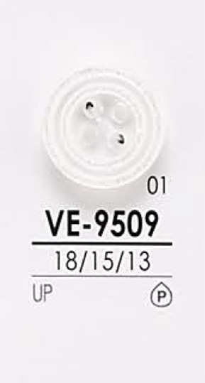 VE9509 Bottone Della Camicia Per La Tintura[Pulsante] IRIS
