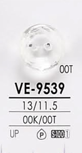 VE9539 Bottone Con Taglio A Diamante Per La Tintura[Pulsante] IRIS