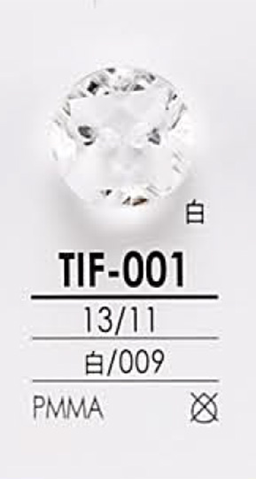 TIF001 Bottone Con Taglio A Diamante[Pulsante] IRIS