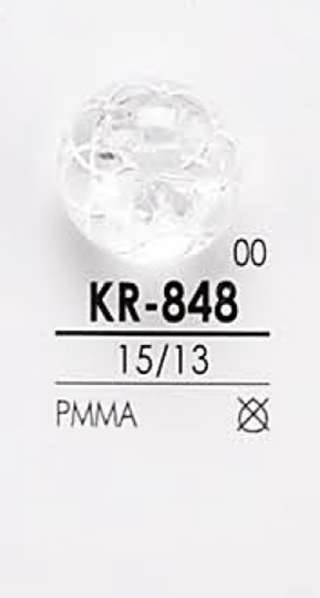 KR848 Bottone Con Taglio A Diamante[Pulsante] IRIS
