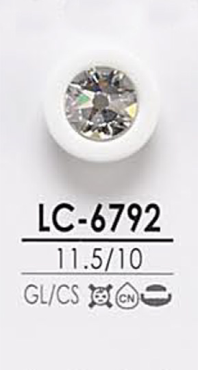 LC6792 Pulsante Di Pietra Di Cristallo Per La Tintura IRIS