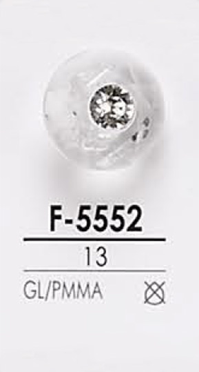 F5552 Bottone A Sfera Di Metallo Rosa Simile A Un Ricciolo[Pulsante] IRIS