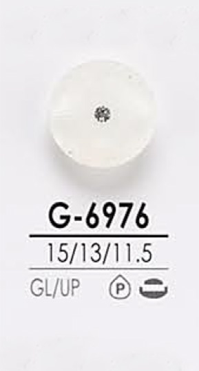 G6976 Bottone In Pietra Di Cristallo Rosa Simile A Un Ricciolo Per La Tintura[Pulsante] IRIS