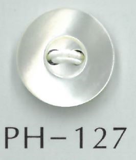 PH127 Bottone A Conchiglia Cava A 2 Fori[Pulsante] Sakamoto Saji Shoten