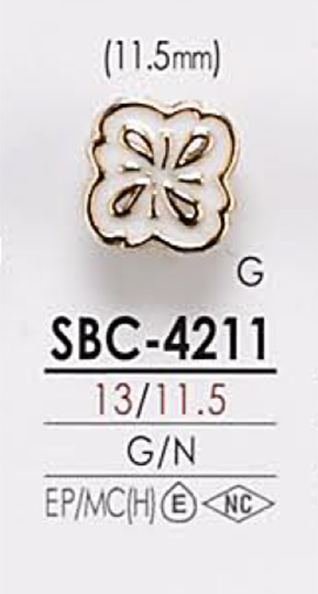 SBC4211 Bottone In Metallo Per La Tintura[Pulsante] IRIS