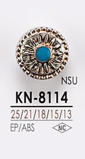 KN8114 Bottone In Metallo[Pulsante] IRIS