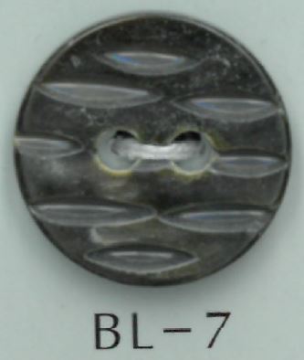 BL-7 Bottone A Conchiglia Intagliata A 2 Fori[Pulsante] Sakamoto Saji Shoten