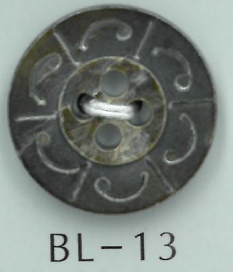 BL-13 Bottone Conchiglia Giapponese A 4 Fori[Pulsante] Sakamoto Saji Shoten