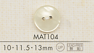 MAT104 BOTTONI DAIYA Bottone In Poliestere Tono Conchiglia[Pulsante] DAIYA BUTTON