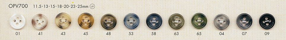 OPV700 Bottoni In Poliestere Per Camicie E Giacche In Stile Buffalo[Pulsante] DAIYA BUTTON