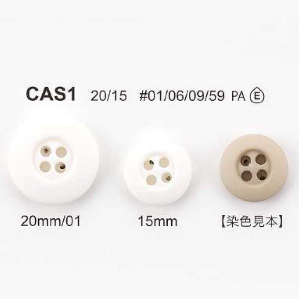 CAS-1 Bottone A 4 Fori In Bio-nylon[Pulsante] IRIS