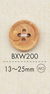 BXW200 Bottone A 4 Fori In Legno Di Materiale Naturale[Pulsante] DAIYA BUTTON
