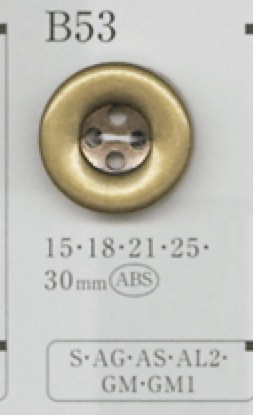 B53 Pulsante In Resina ABS A 4 Fori DAIYA BUTTON