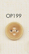 OP199 Elegante Bottone In Poliestere Opaco A 4 Fori Simile A Buffalo[Pulsante] DAIYA BUTTON